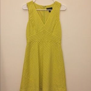 Yellow J Crew Dress